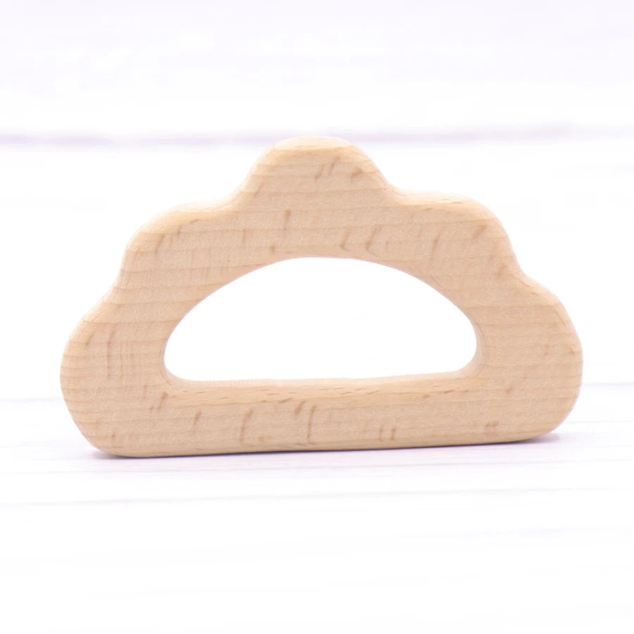 1pcs  Natural Wooden Teether