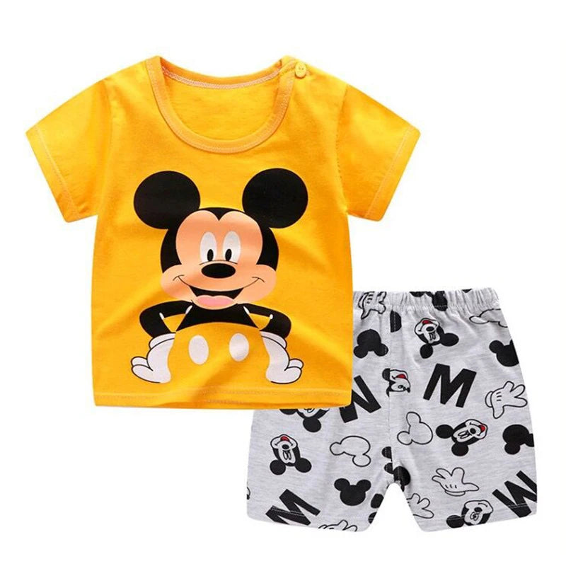 Mickey Mouse Baby T-shirt & shorts