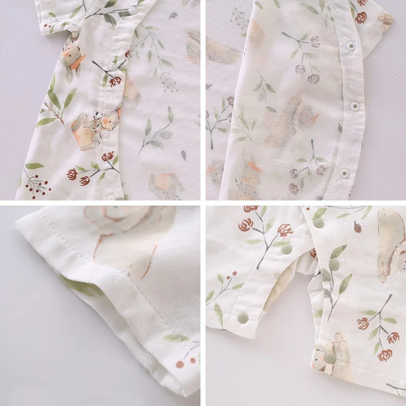 Bamboo Fiber Newborn Jumpsuit