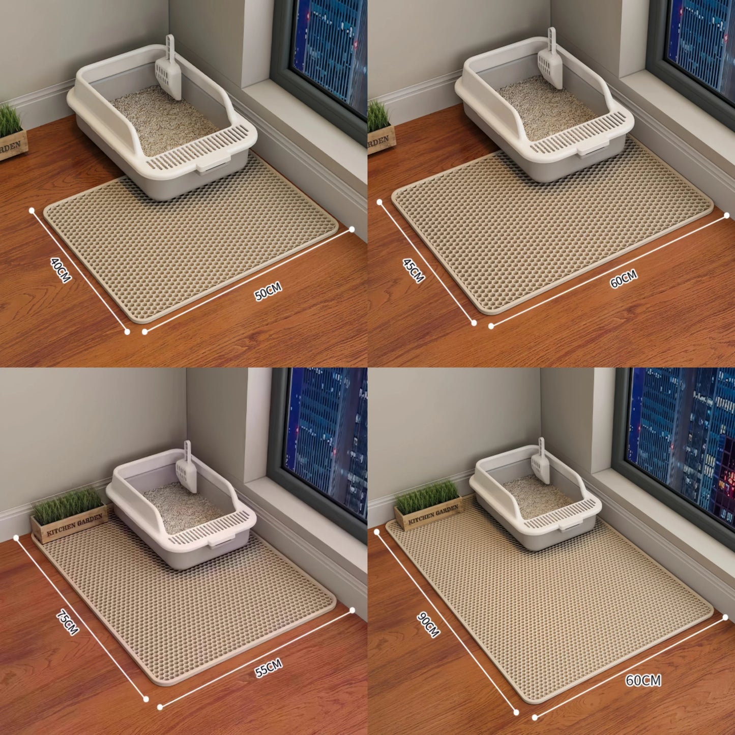 Double Layer  Cat Litter Pad