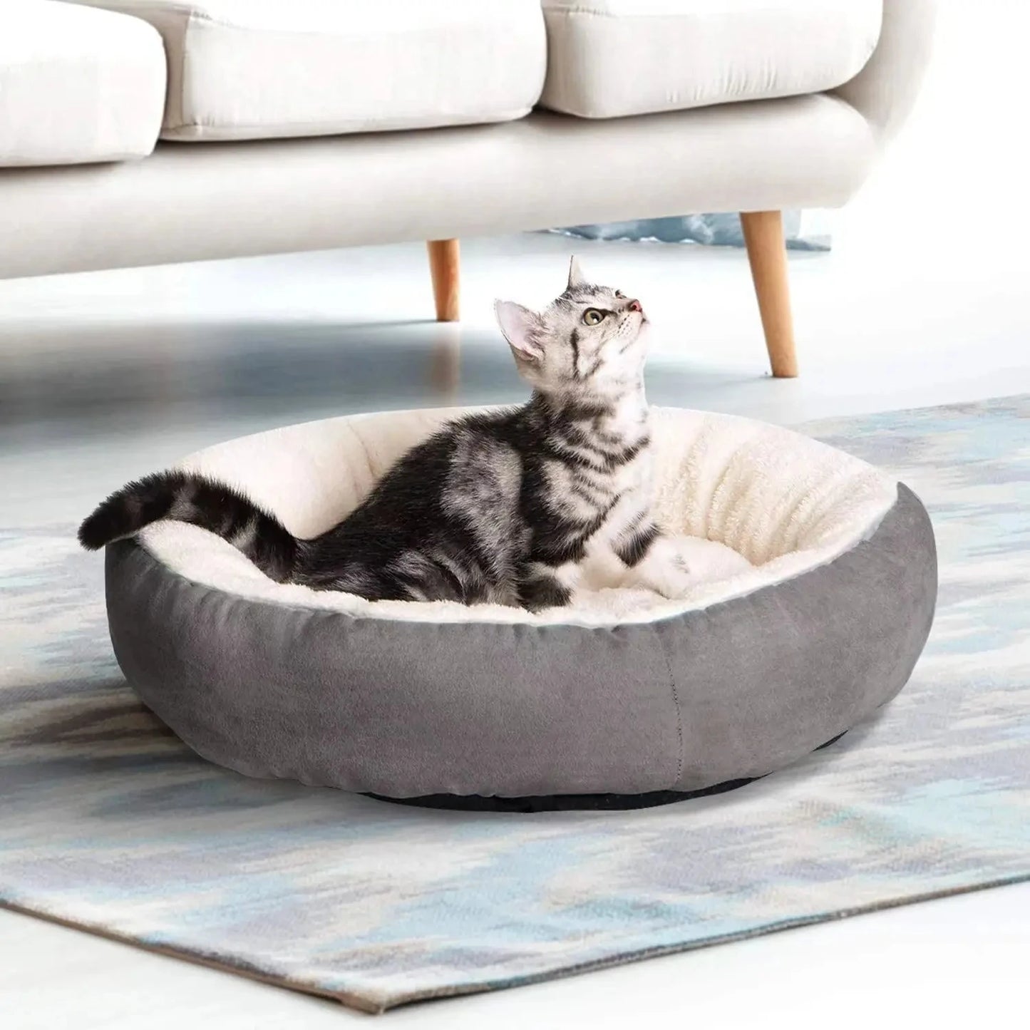 Cozy Anti-Slip Round Pet  Bed