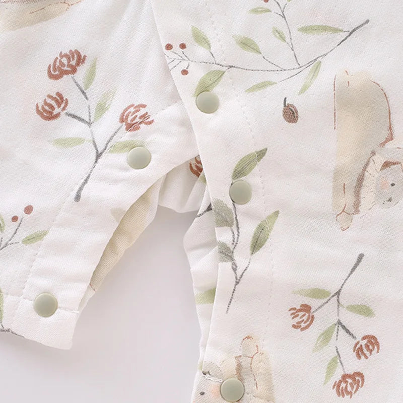 Bamboo Fiber Newborn Jumpsuit