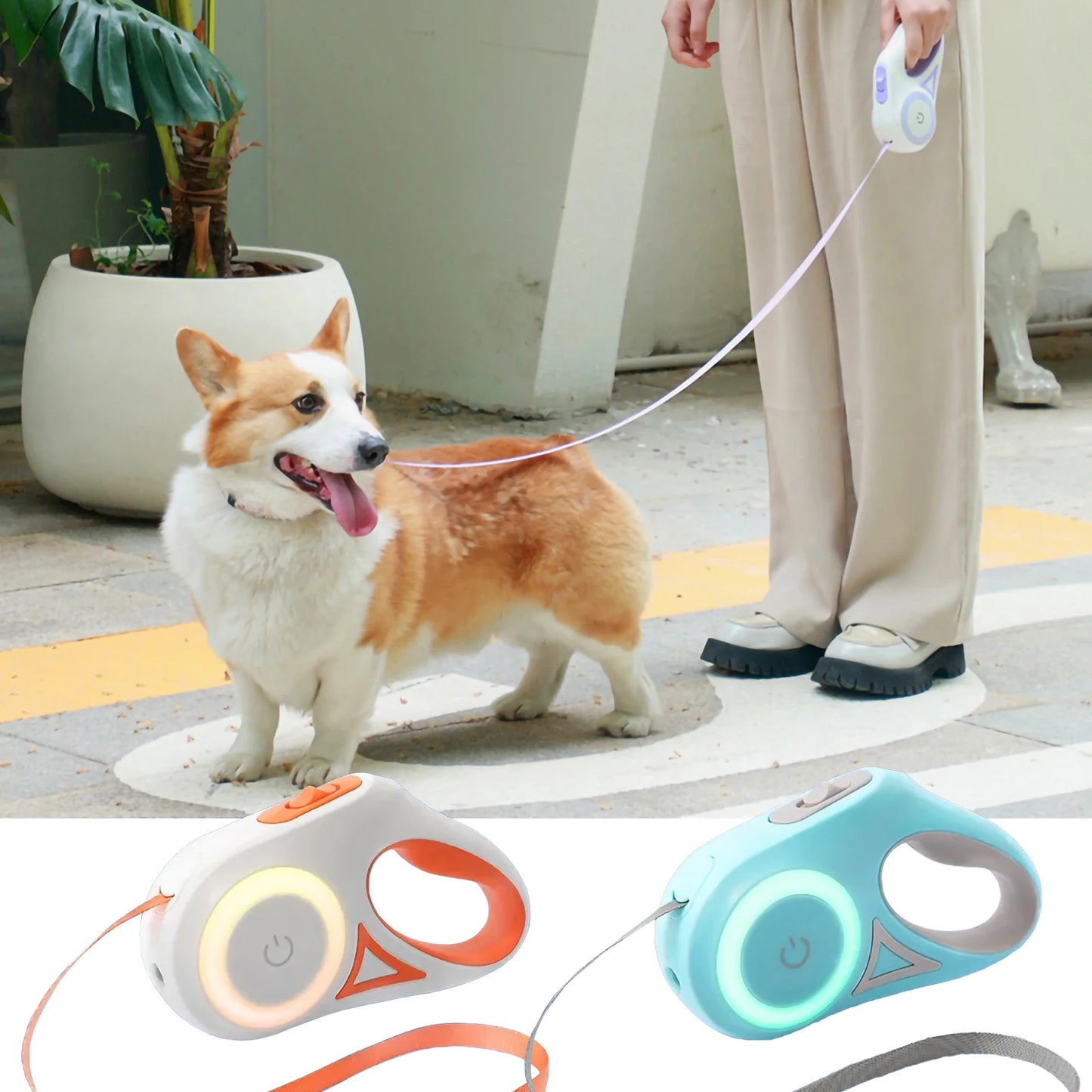 Led Lights Dog Leash